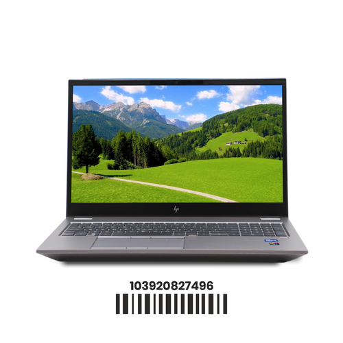 HP ZBOOK FURY 15 G8 MOBILE WORKSTATION PC: 11th Gen i7, 32GB RAM, 512GB SSD, SN:27496