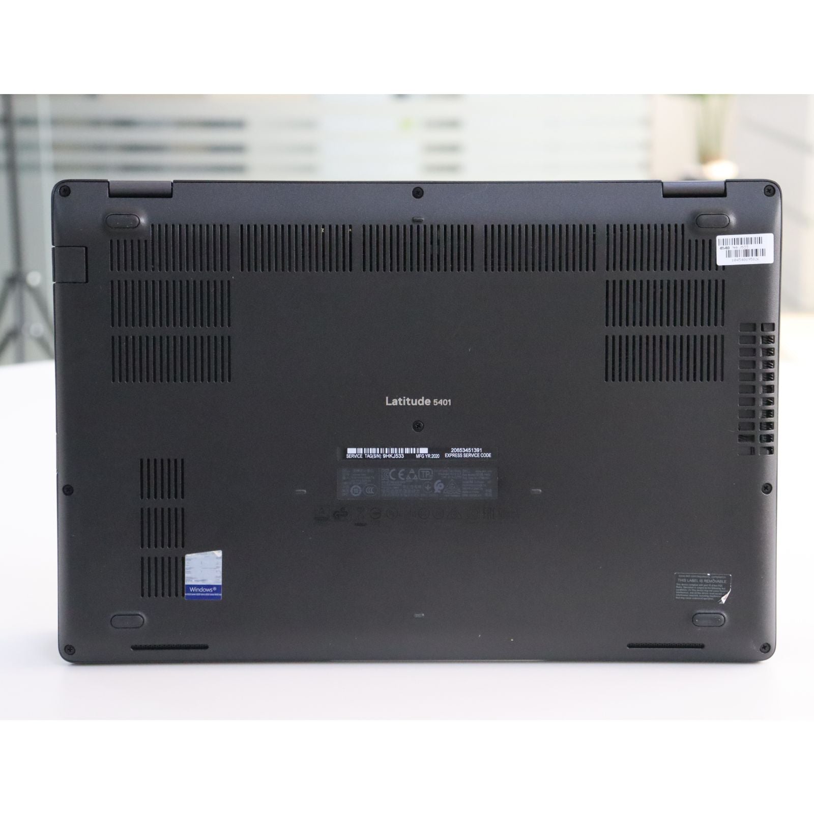 DELL LATITUDE 5401: 9th Gen i7, 16GB RAM, 512GB SSD, SN:95826