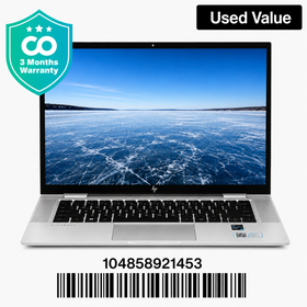 HP ELITEBOOK X360 1040 G8: 11th Gen i5, 16GB RAM, 256GB SSD, SN:21453