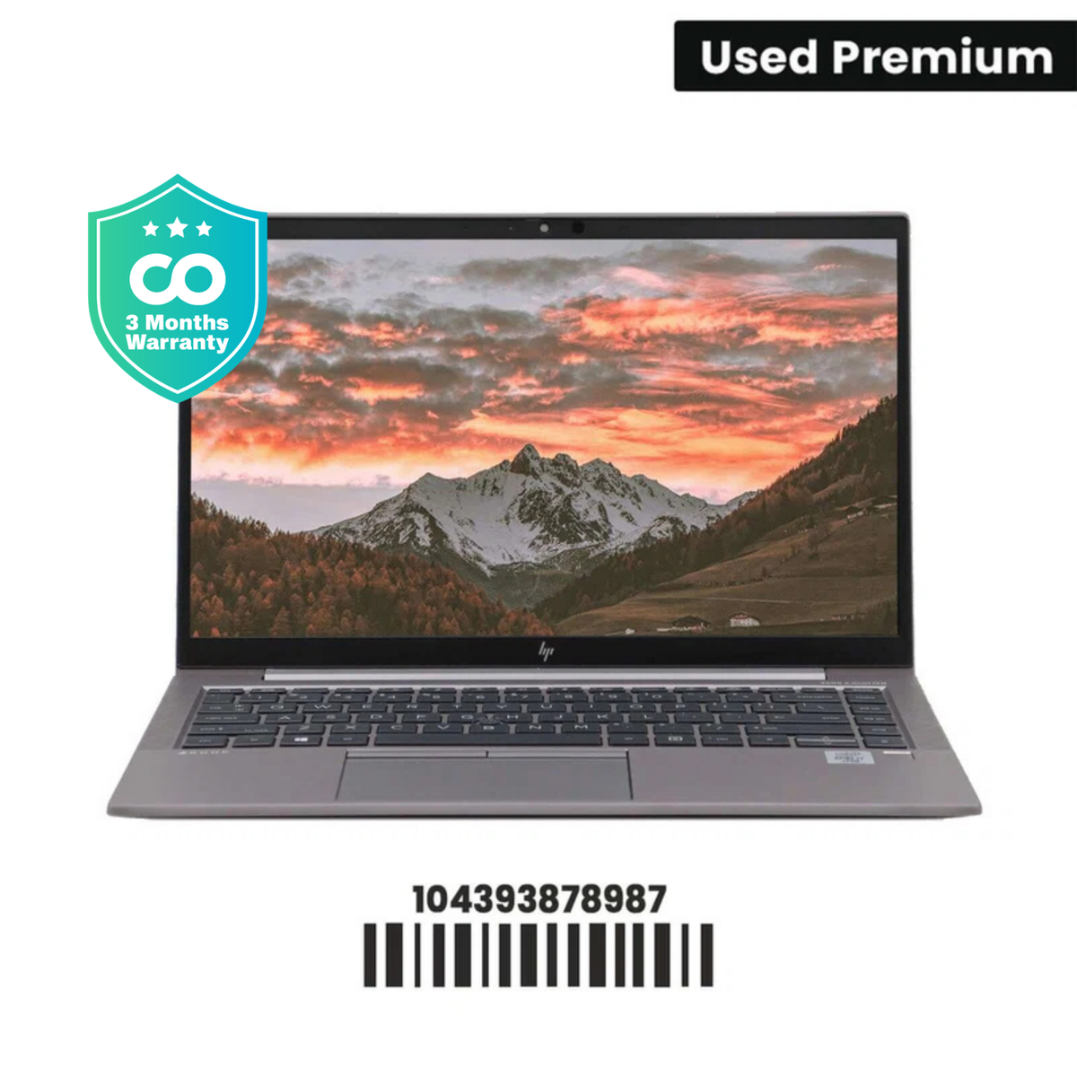 HP ZBOOK FIREFLY 14 G7: 10th Gen i7, 16GB RAM, 256GB SSD, SN:78987