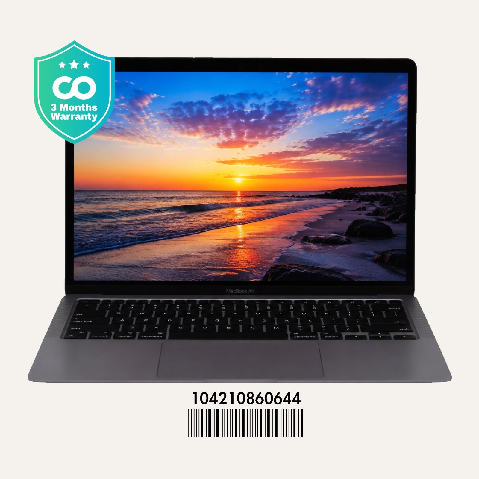 Apple MacBook Air A2337(2020): M1, 8GB RAM, 256GB SSD, SN:60644