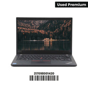 LENOVO THINKPAD T14 GEN 2: Intel Core i5, 11th Gen, 16GB RAM, 256 GB SSD SN:01420