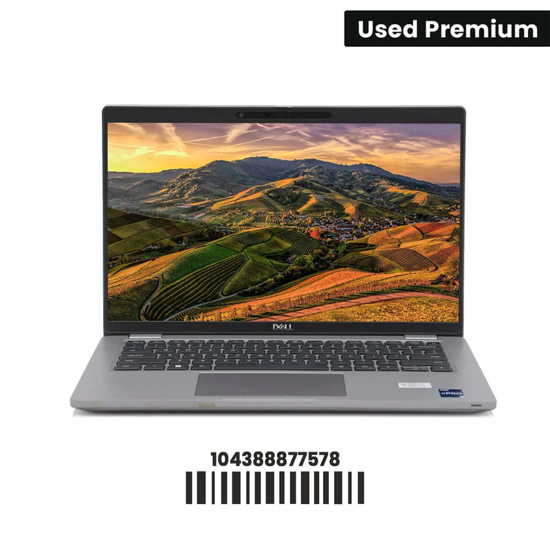 T-Comp Dell Latitude 5430 12th Gen i5 open laptop displaying Windows desktop screen