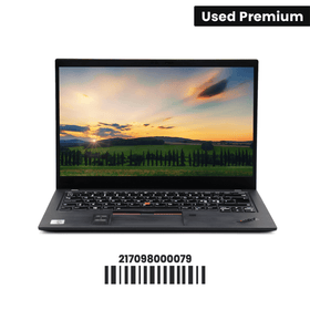 LENOVO THINKPAD X1 CARBON GEN 8: 10th Gen i5, 16GB RAM, 256GB SSD, SN:00079