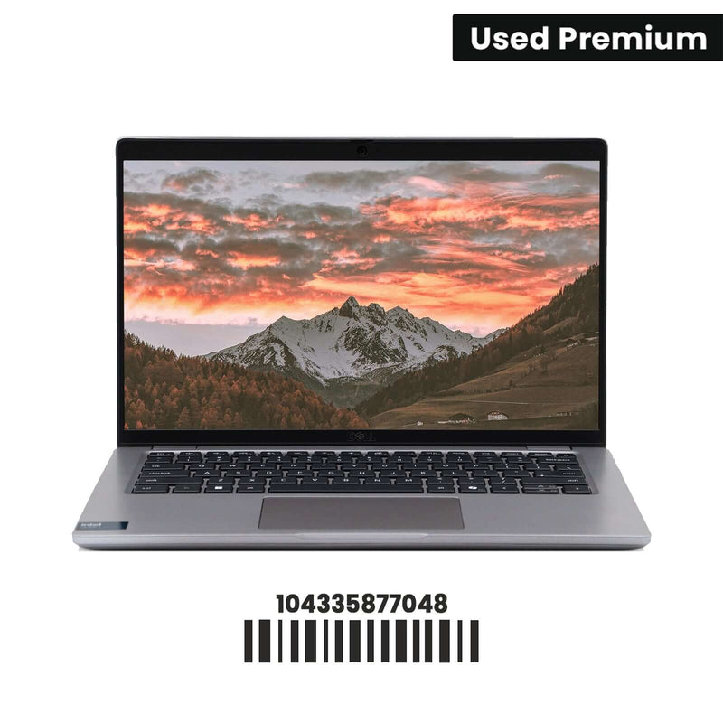 T-Comp Dell Latitude 5450 Ultra 5 14th Gen open laptop displaying Windows desktop screen
