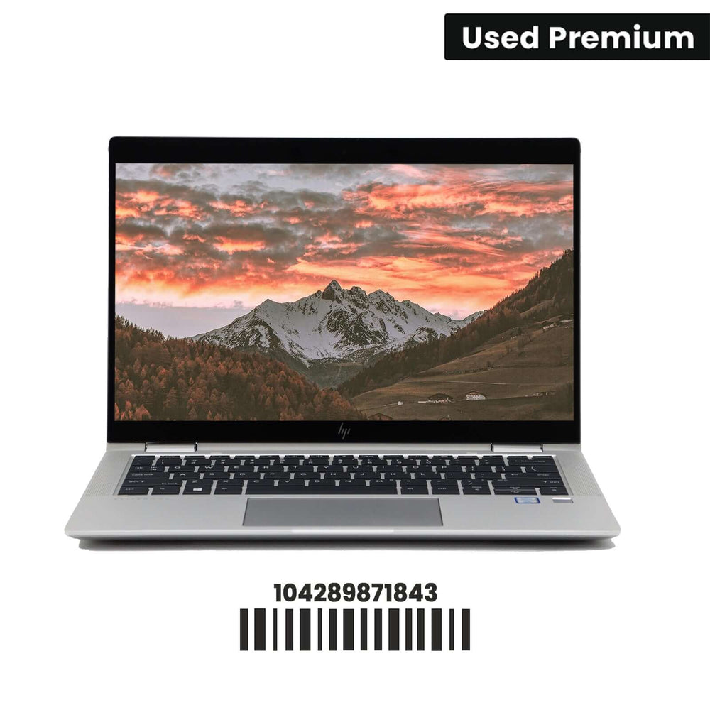 HP ELITEBOOK X360 1030 G4: 8th Gen i5, 16GB RAM, 256GB SSD, SN:71843