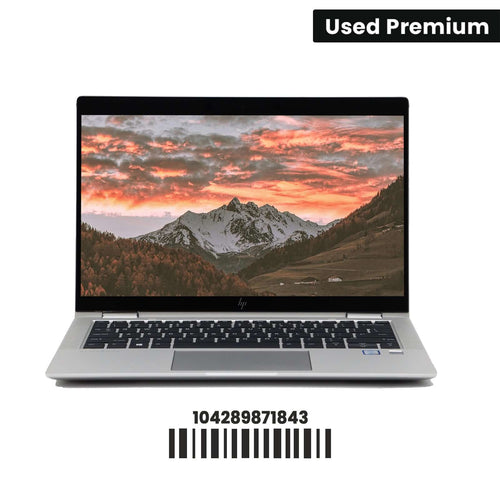 HP ELITEBOOK X360 1030 G4: 8th Gen i5, 16GB RAM, 256GB SSD, SN:71843