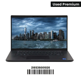 Dell LATITUDE 7520: 11th Gen i5, 16GB RAM, 256GB SSD, SN:01026
