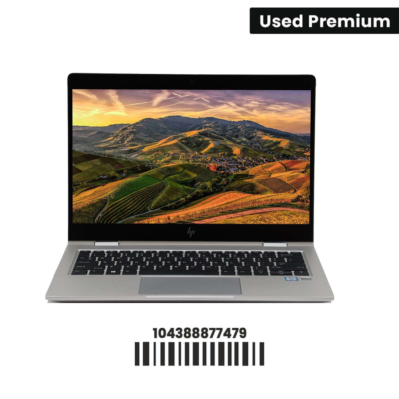 HP ELITEBOOK X360 830 G6: 8th Gen i5, 8GB RAM, 256GB SSD, SN:77479