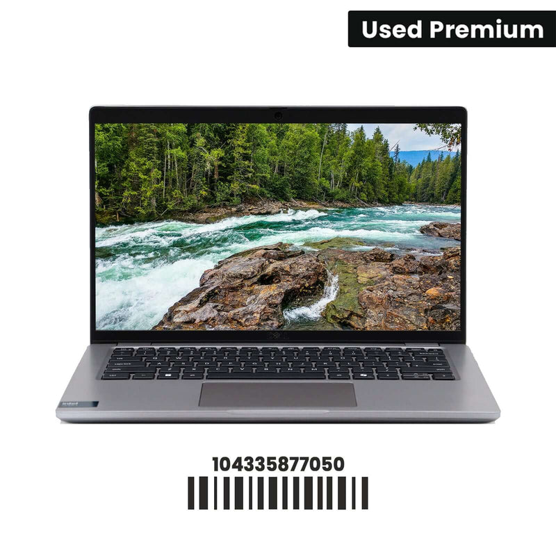 T-Comp Dell Latitude 5450 Ultra 7 14th Gen open laptop displaying Windows desktop screen