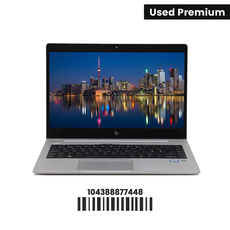 HP EliteBook 840 G5 laptop with Intel Core i5 8th Gen, 8GB RAM, and 256GB SSD