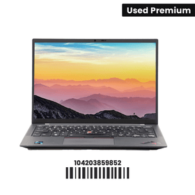 LENOVO THINKPAD X1 CARBON GEN 9: 11th Gen i5, 16GB RAM, 256GB SSD, SN:59852