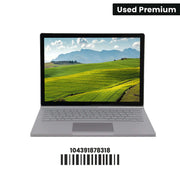 MICROSOFT SURFACE BOOK 3: 10th Gen i7, 32GB RAM, 512GB SSD, SN:78318