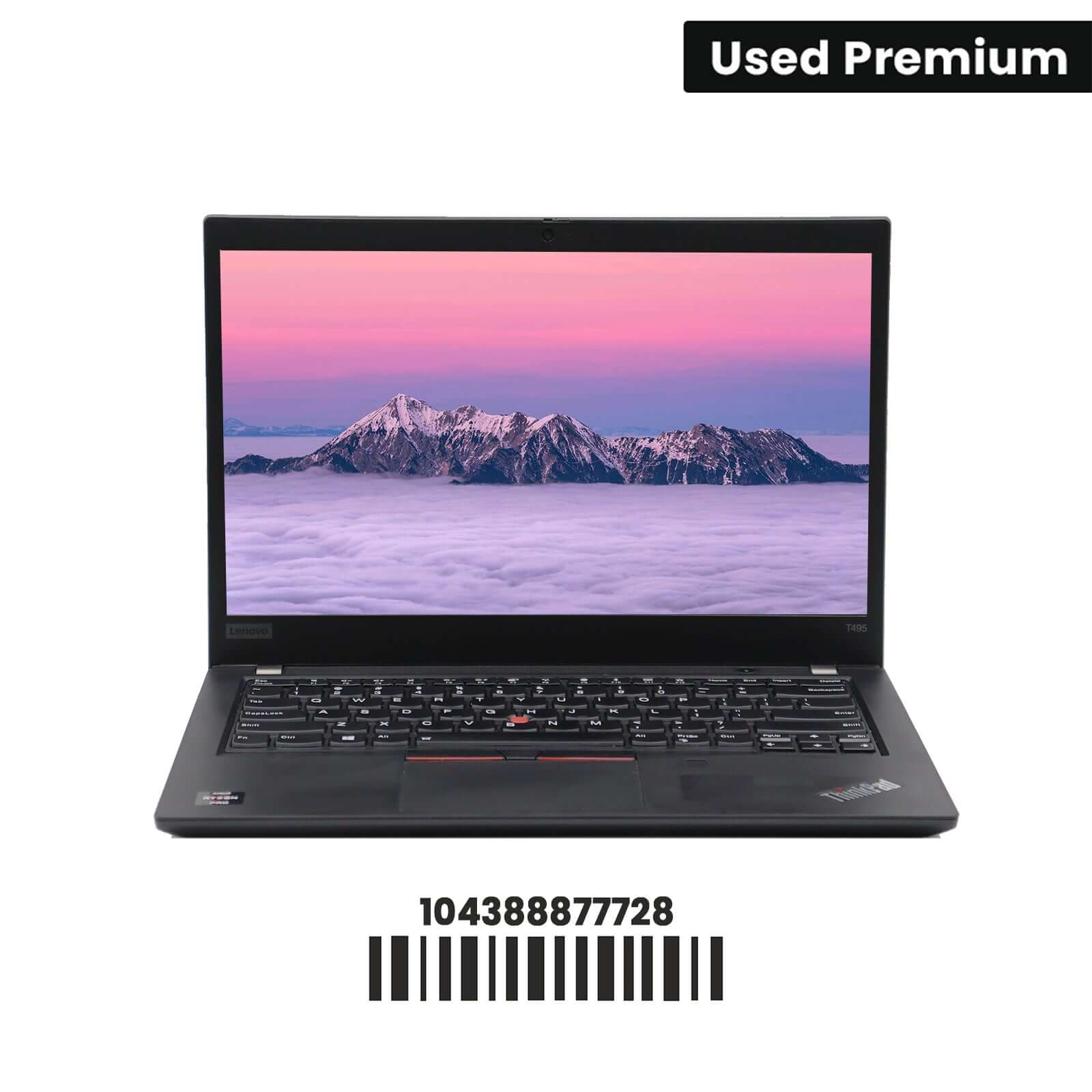 Lenovo ThinkPad T495 laptop with AMD processor, 16GB RAM, and 512GB SSD