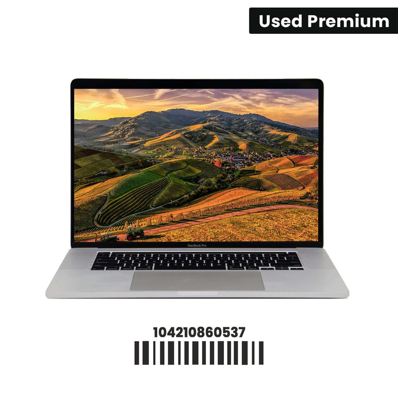 T-Comp Apple MacBook Pro A2141 (2019) i7 open laptop displaying macOS desktop screen