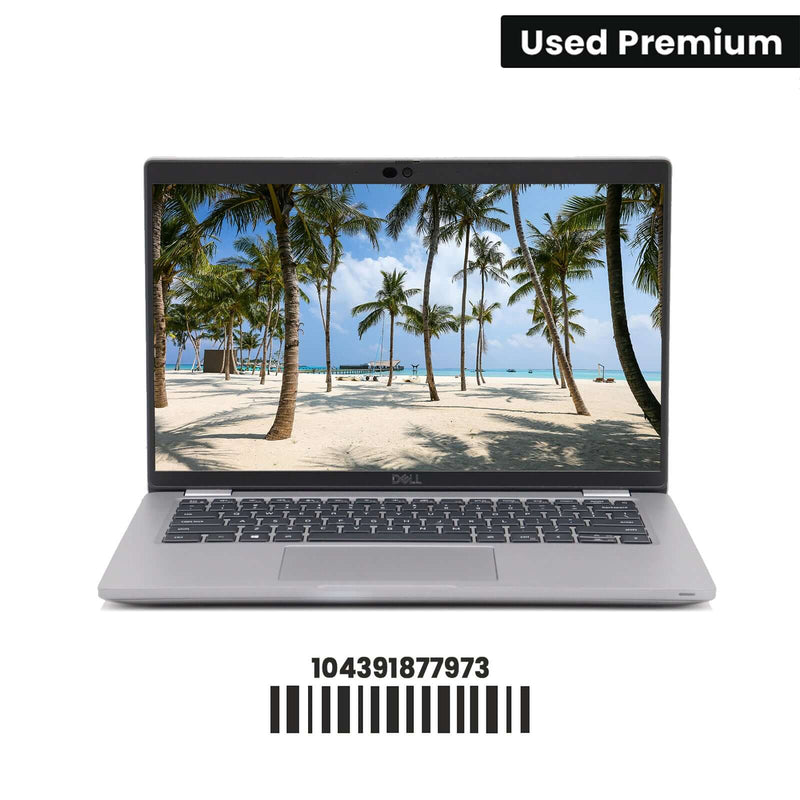 T-Comp Dell Latitude 5420 11th Gen i5 open laptop displaying Windows desktop screen