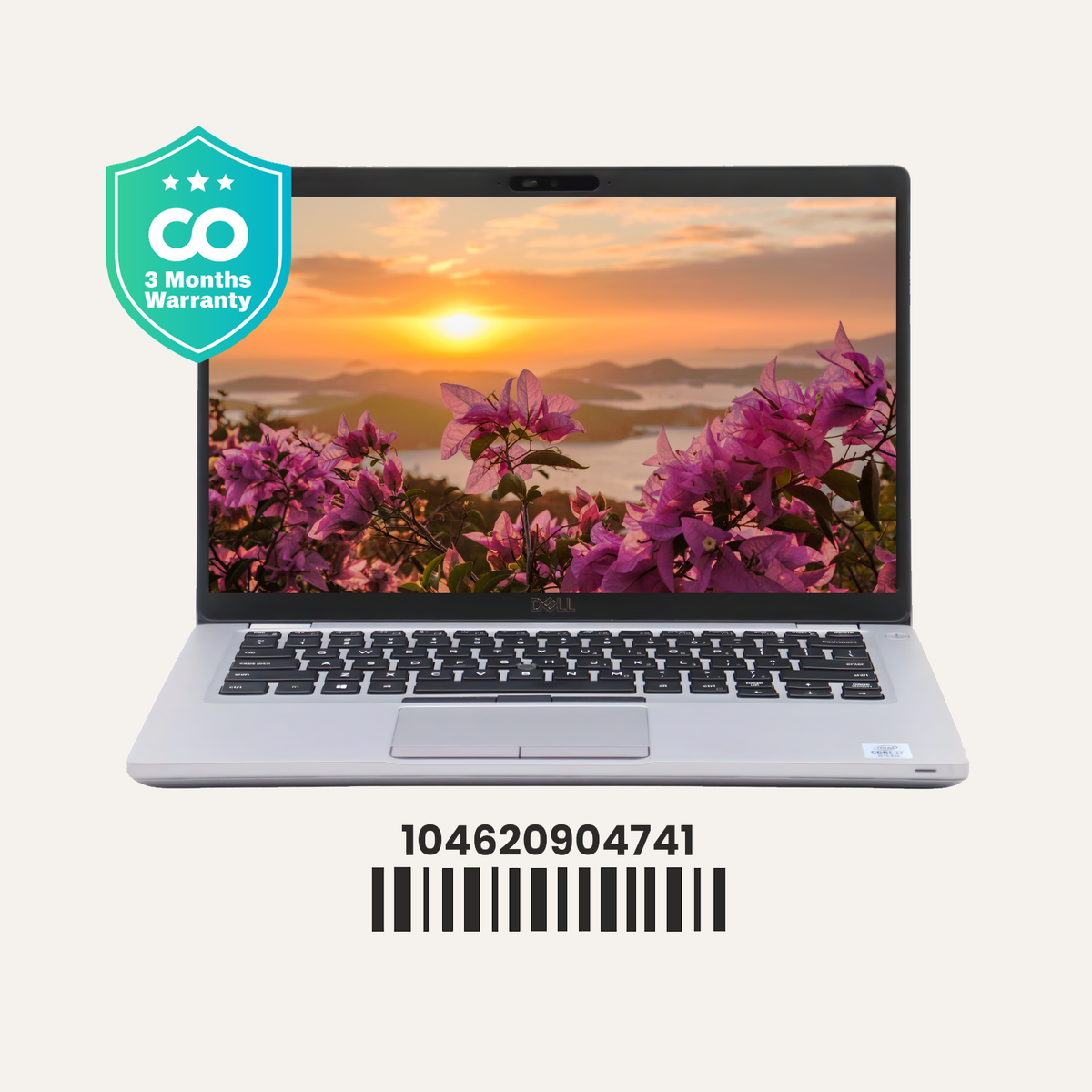 DELL INC. LATITUDE 5410: 10th Gen i7, 8GB RAM, 256GB SSD, SN:04741