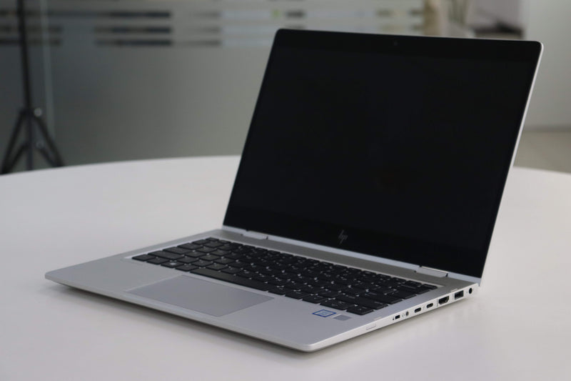 HP ELITEBOOK X360 830 G6: 8th Gen i5, 16GB RAM, 128GB SSD, SN:21475