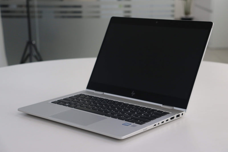 HP ELITEBOOK X360 830 G5: 8th Gen i5, 16GB RAM, 256GB SSD, SN:01950