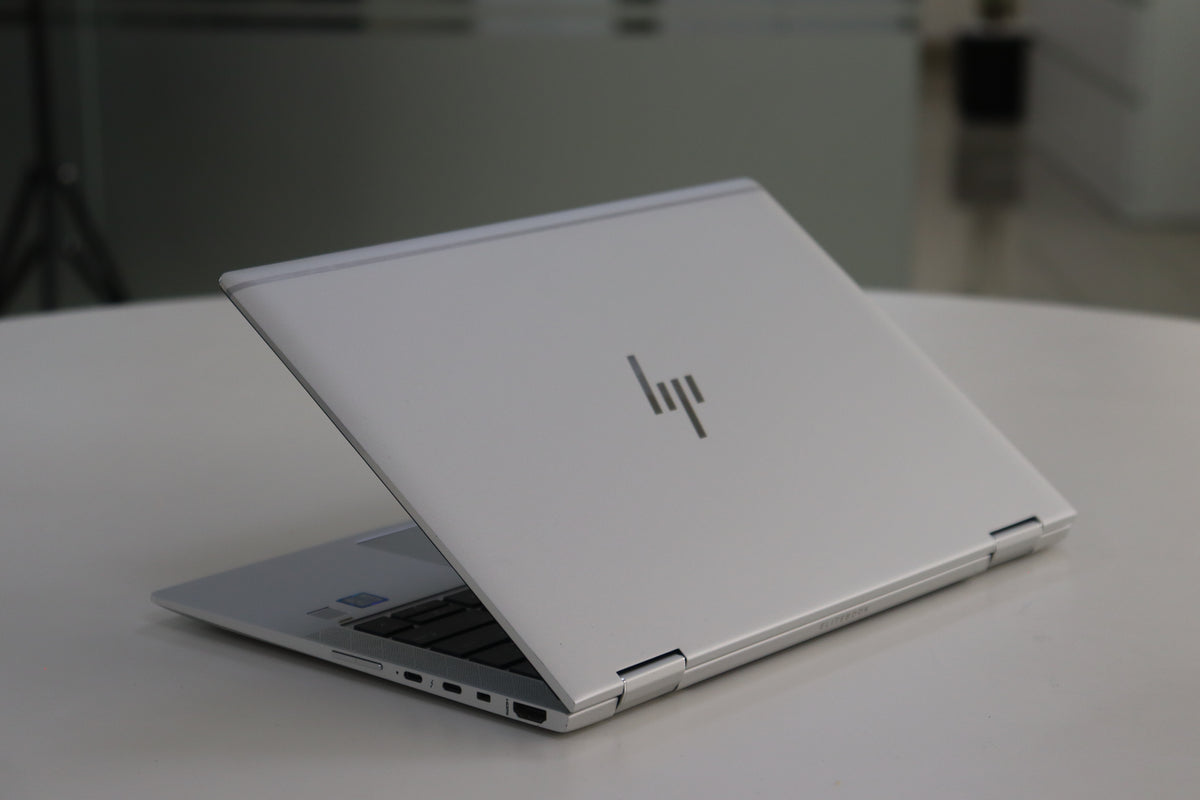 HP ELITEBOOK X360 1030 G3  SN:21407 rear right angle