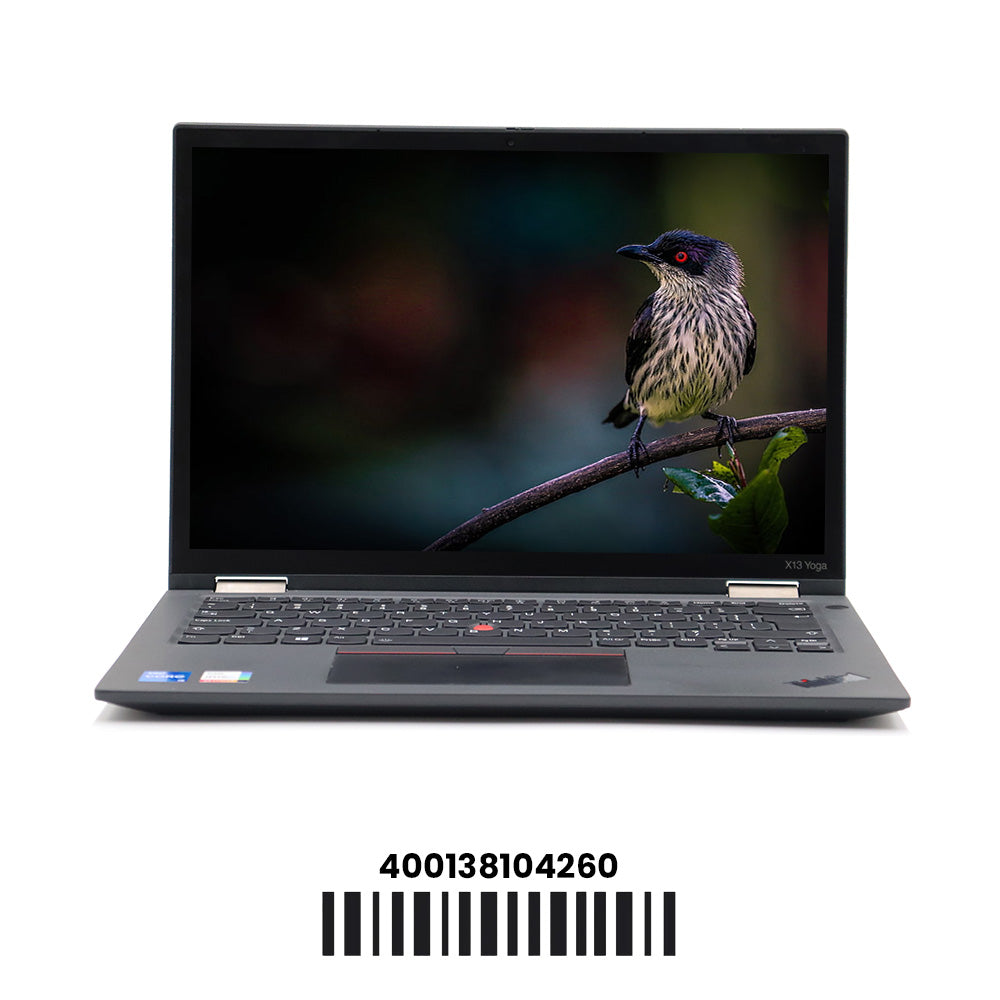 LENOVO THINKPAD X13 YOGA GEN 2: 11th Gen i5, 16GB RAM, 256GB SSD, SN:04260
