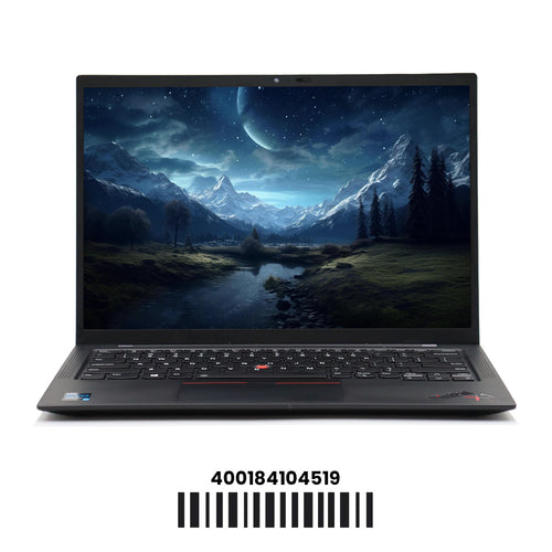 Lenovo ThinkPad X1 Carbon Gen 9: 11th Gen i7, 16GB RAM, 256GB SSD, SN:04519