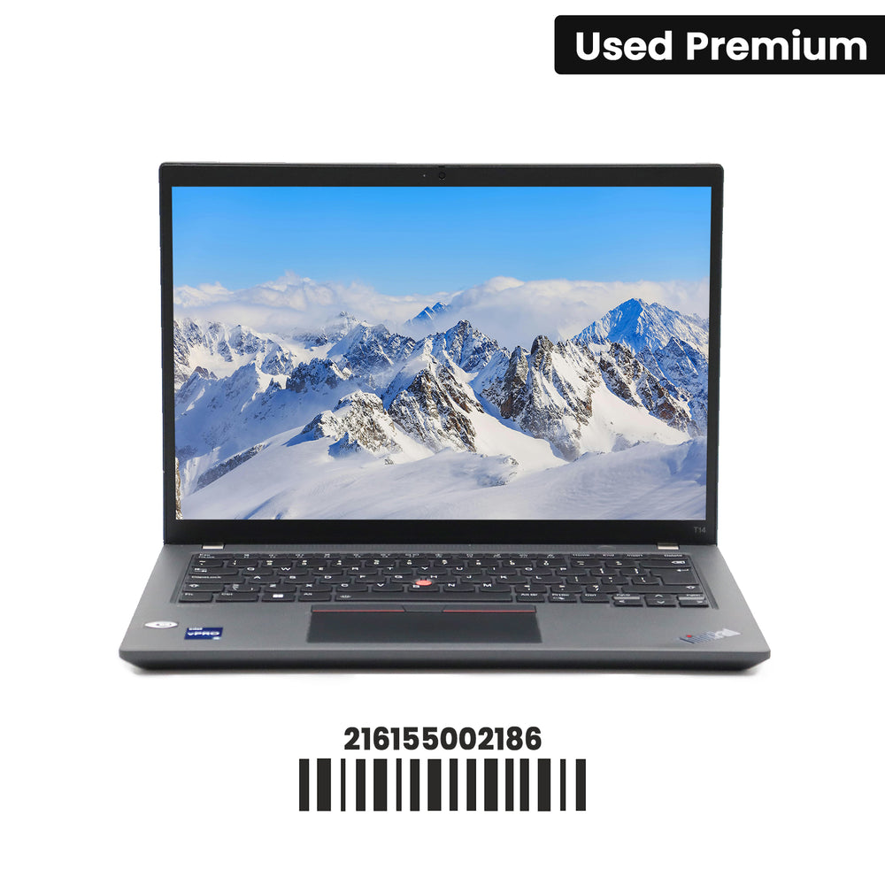 LENOVO THINKPAD T14 GEN 3: 12th Gen i5, 16GB RAM, 256GB SSD, SN:02186