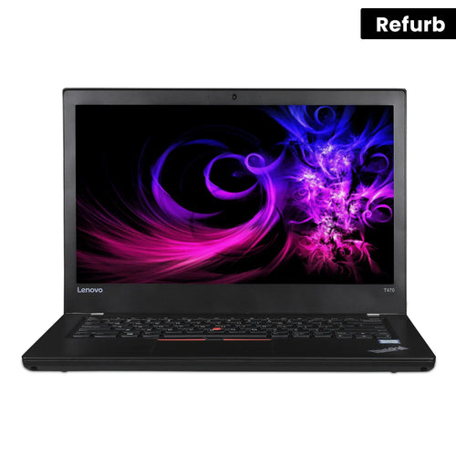Lenovo ThinkPad T470: Intel Core i5, 6th Gen, 8GB RAM, 256GB SSD