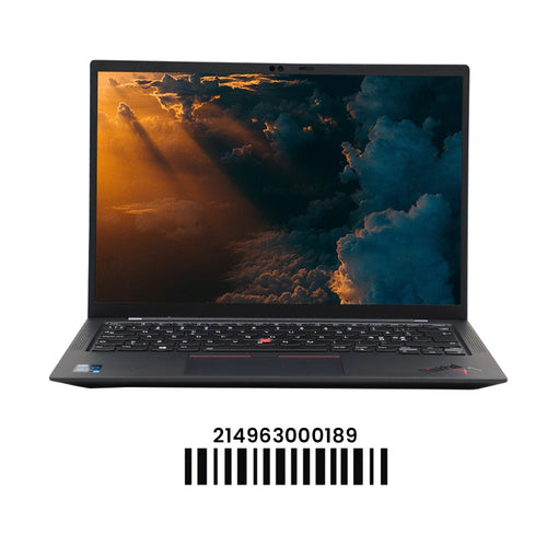 Lenovo THINKPAD X1 CARBON GEN 9: i7, 16 GB 256 GB SSD