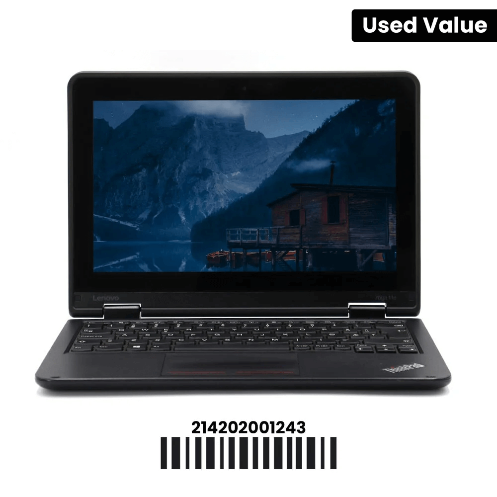 ThinkPad Yoga 11E 3rd Gen: Celeron, 4GB RAM, 128GB SSD, SN:01243