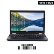 DELL LATITUDE 5580: 6th Gen i5, 8GB RAM, 256GB SSD, SN:52692