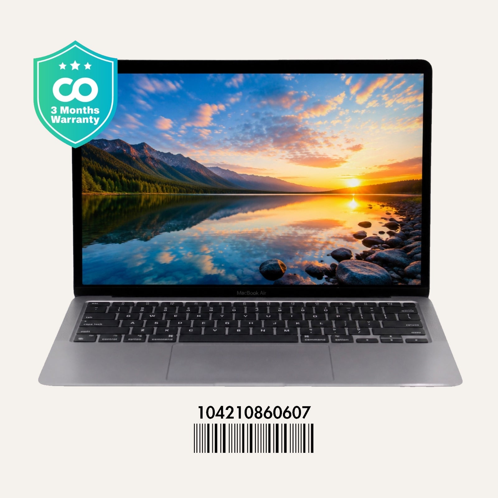 Apple MacBook Air A2337(2020): M1, 8GB RAM, 256GB SSD, SN:60607