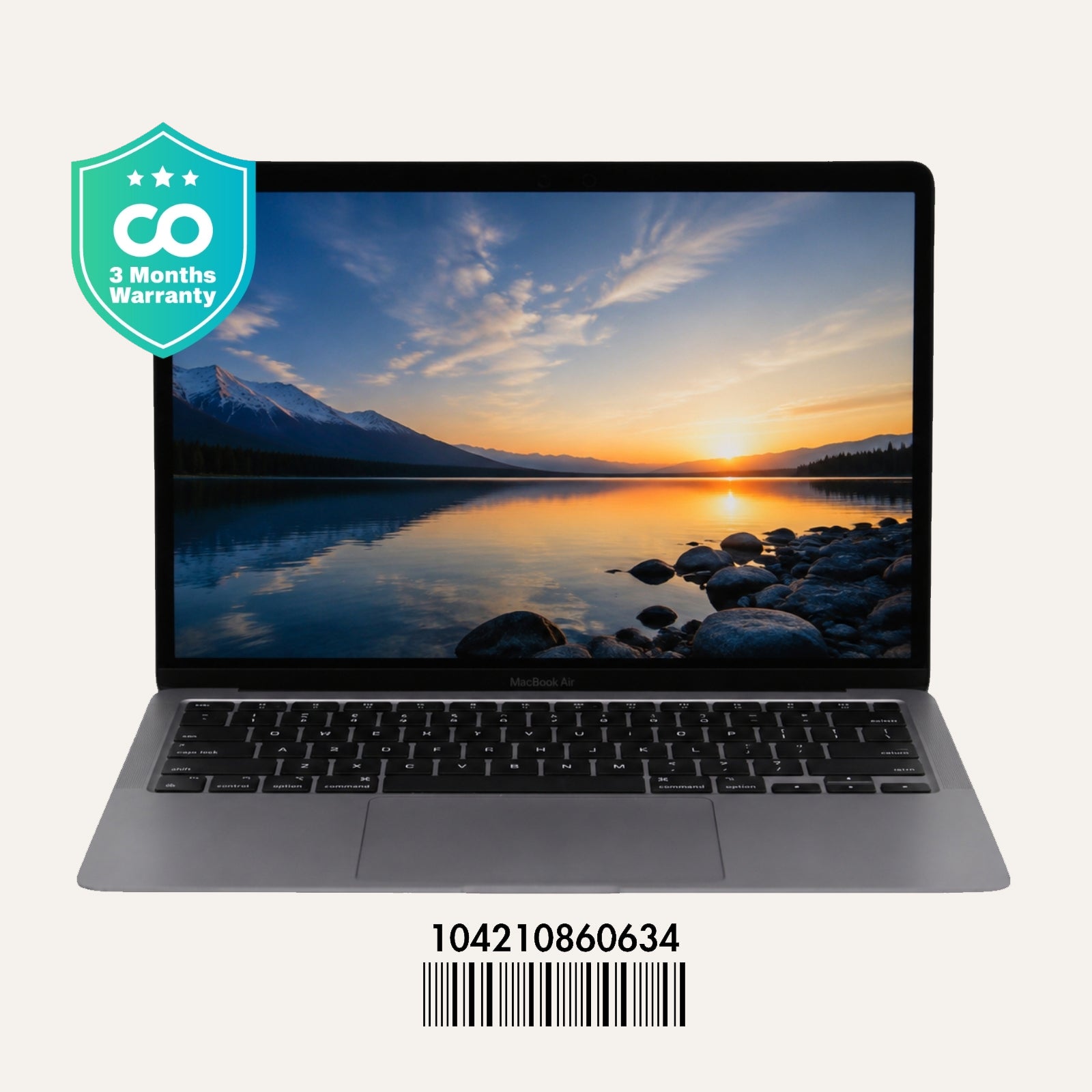 Apple MacBook Air A2337(2020): M1, 8GB RAM, 256GB SSD, SN:60634