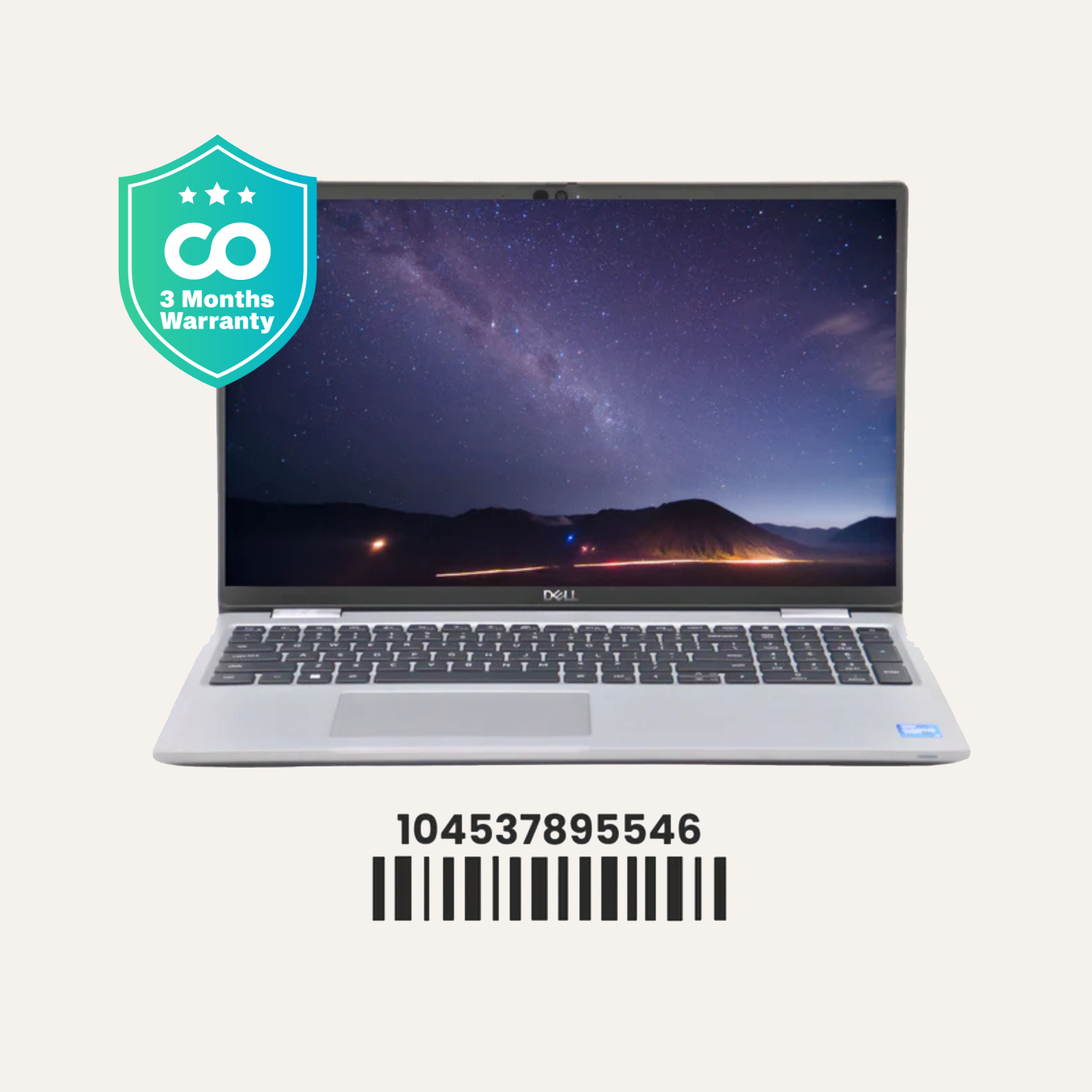 Dell LATITUDE 5520: 11th Gen i5, 16GB RAM, 256GB SSD, SN:95546