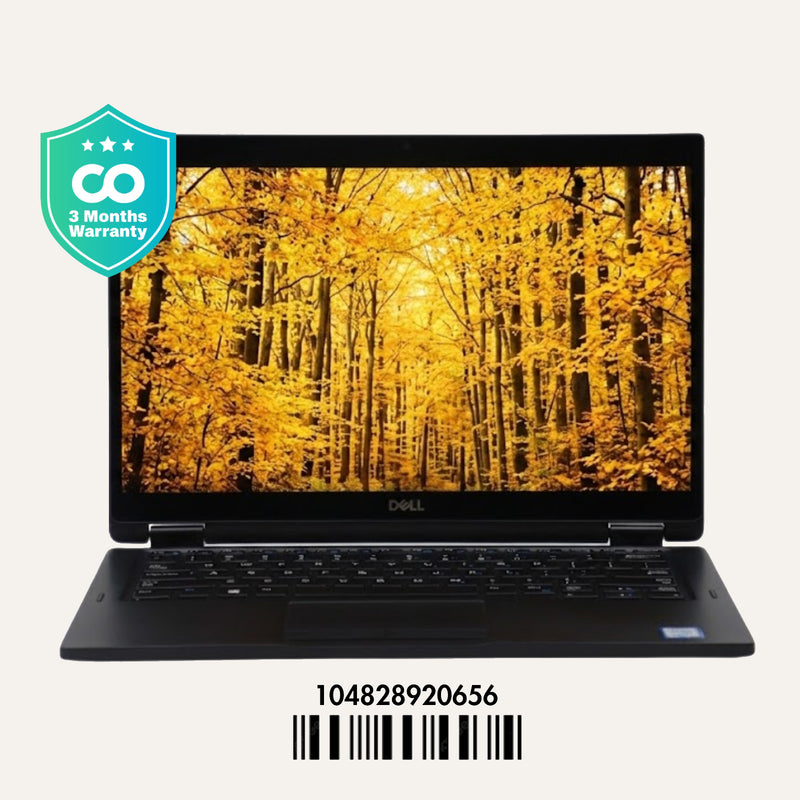 Dell LATITUDE 7390 2-IN-1: 8th Gen i5, 16GB RAM, 256GB SSD, SN:20656