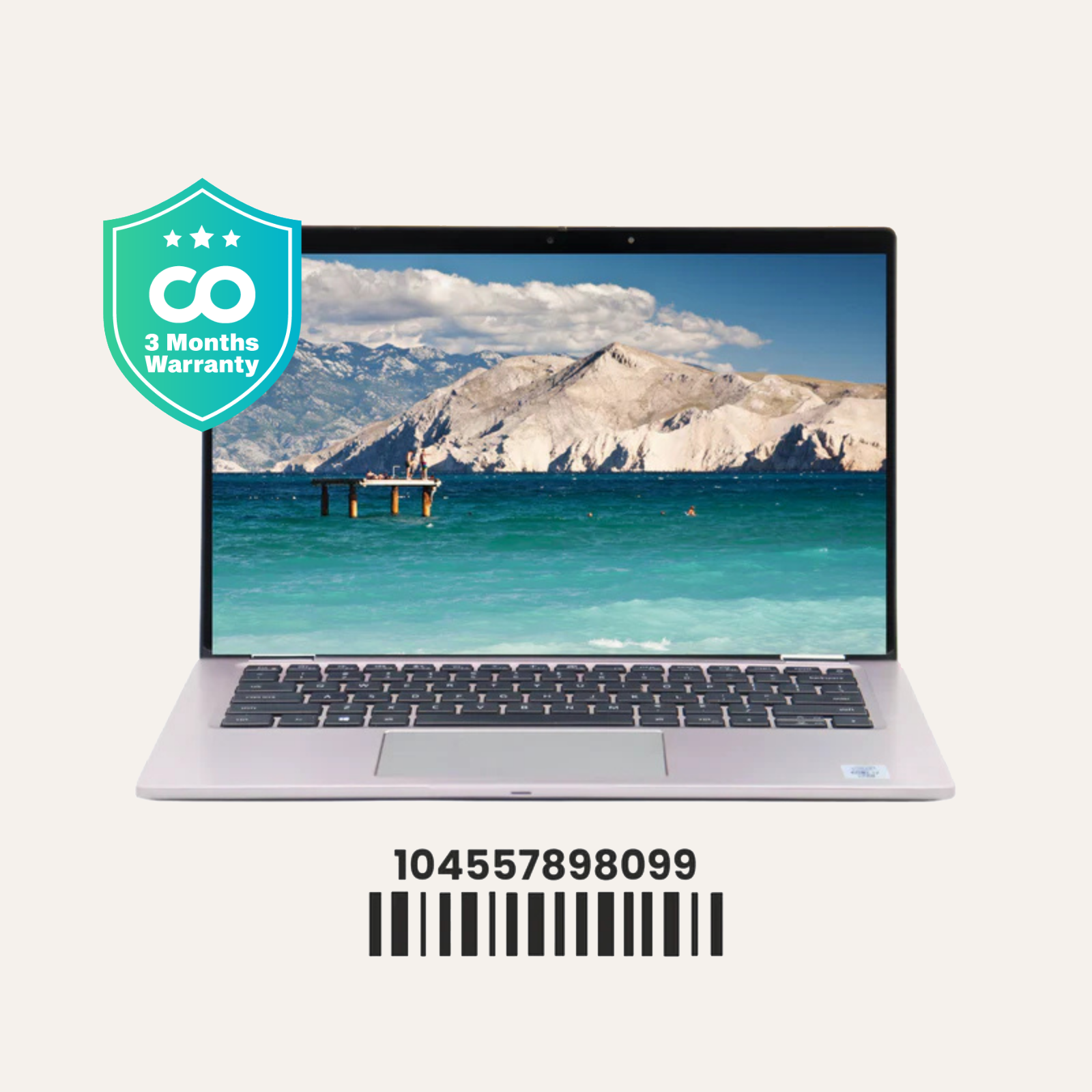 DELL LATITUDE 7410: 10th Gen i7, 32GB RAM, 256GB SSD, SN:98099
