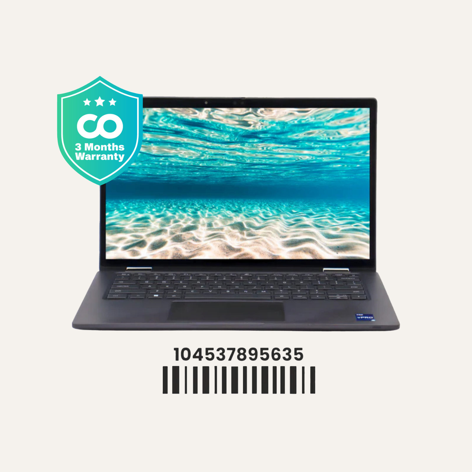 Dell LATITUDE 7430: 12th Gen i5, 16GB RAM, 256GB SSD, SN:95635