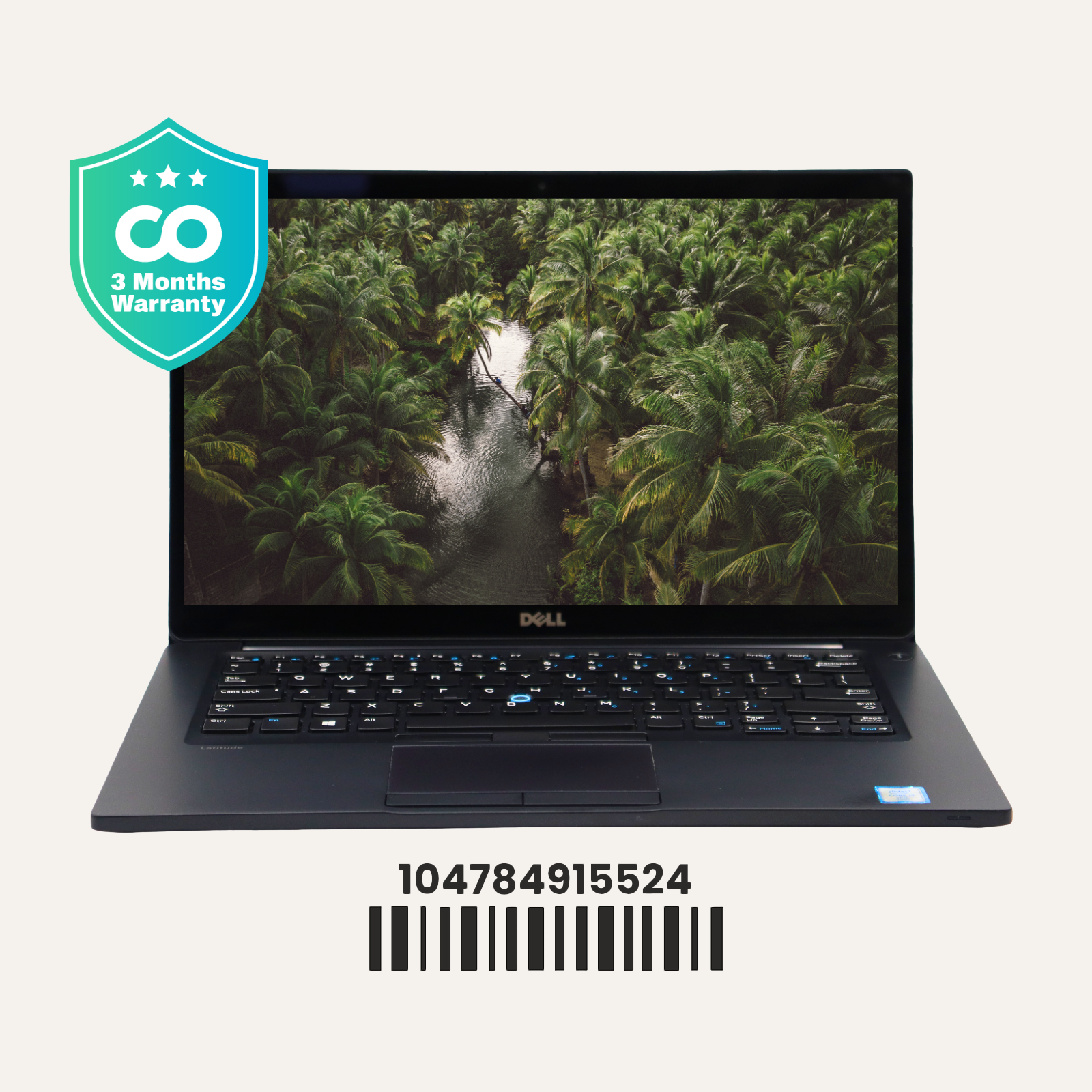 Dell LATITUDE 7480: 6th Gen i7, 16GB RAM, 512GB SSD, SN:15524