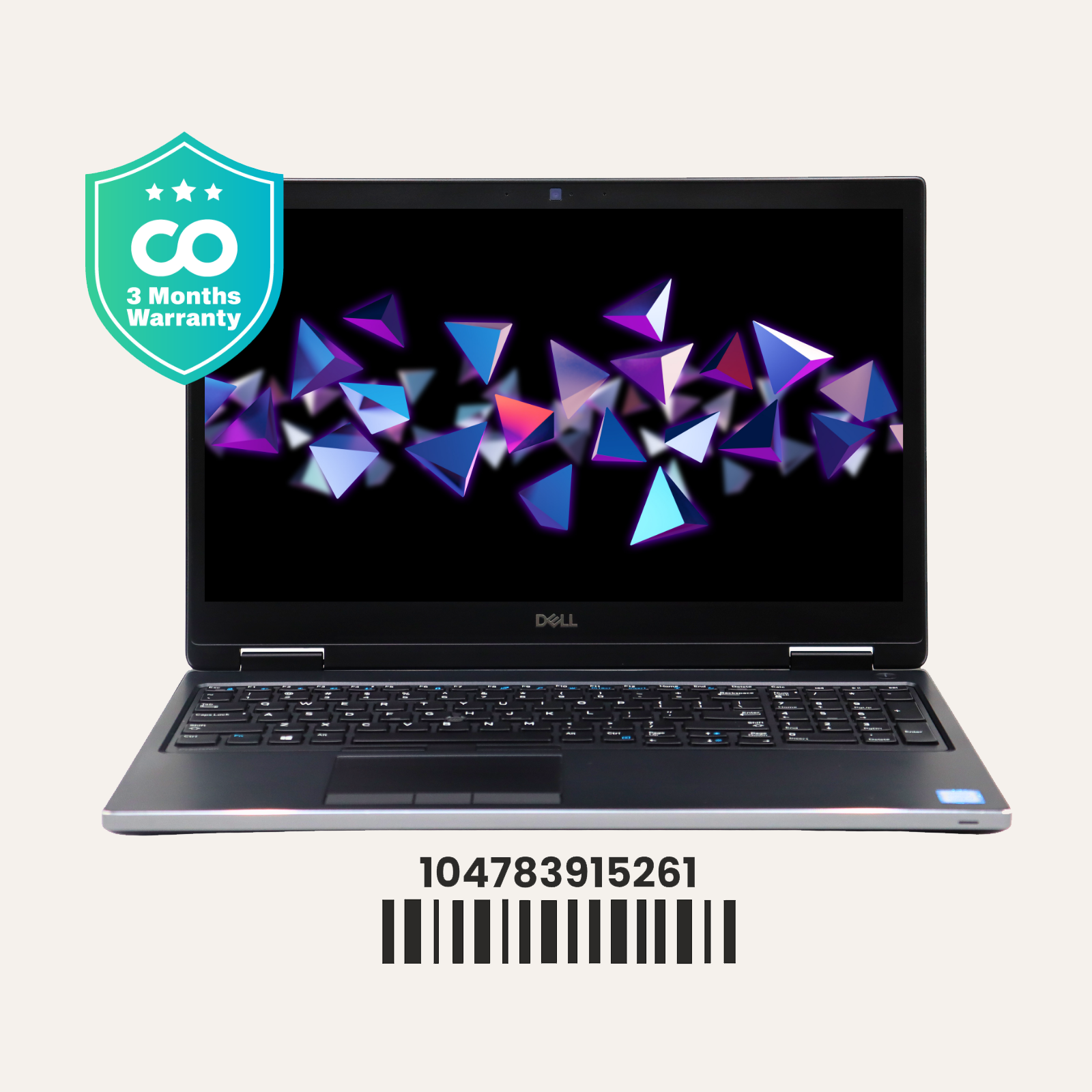 Dell PRECISION 7530: 8th Gen i7, 32GB RAM, 256GB SSD, SN:915261
