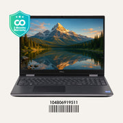 Dell PRECISION 7670: 12th Gen i7, 64GB RAM, 512GB SSD, SN:919511