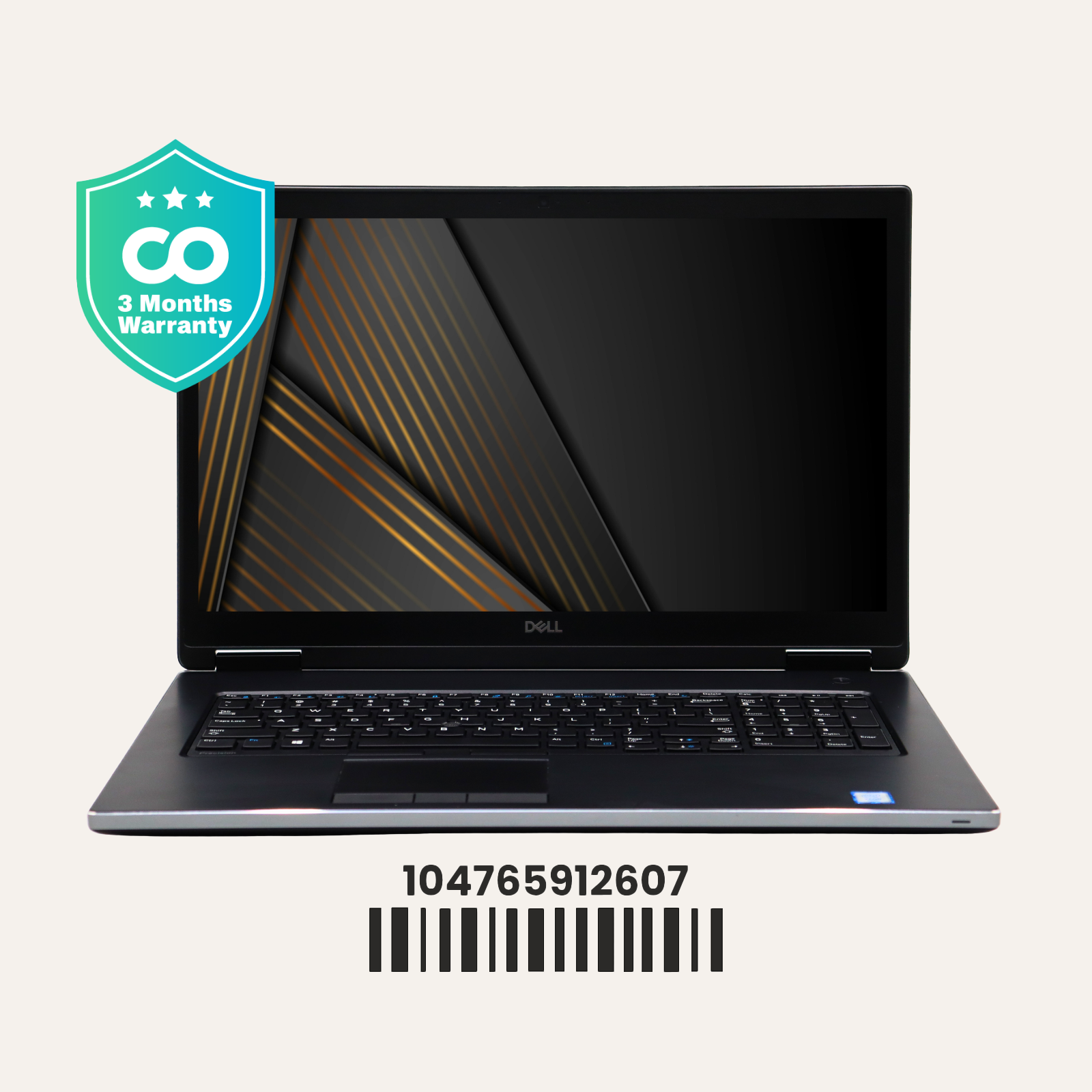 Dell PRECISION 7730: 8th Gen i7, 32GB RAM, 256GB SSD, SN:12607