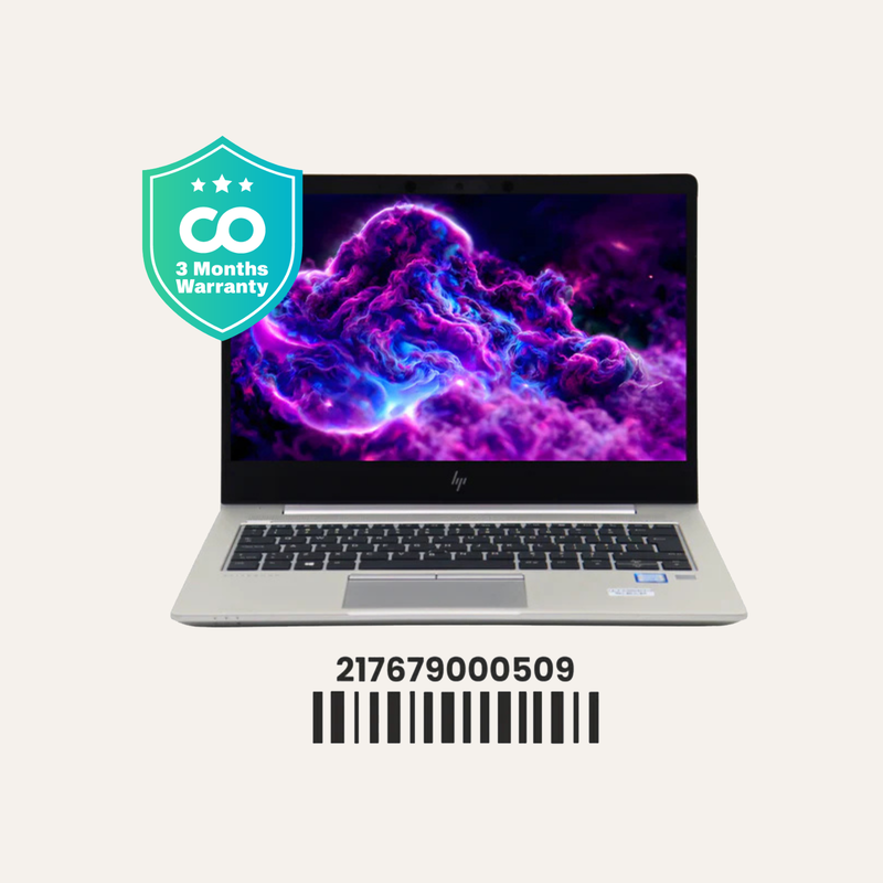 HP ELITEBOOK 830 G6: 8th Gen i5, 8GB RAM, 256GB SSD, SN:00509
