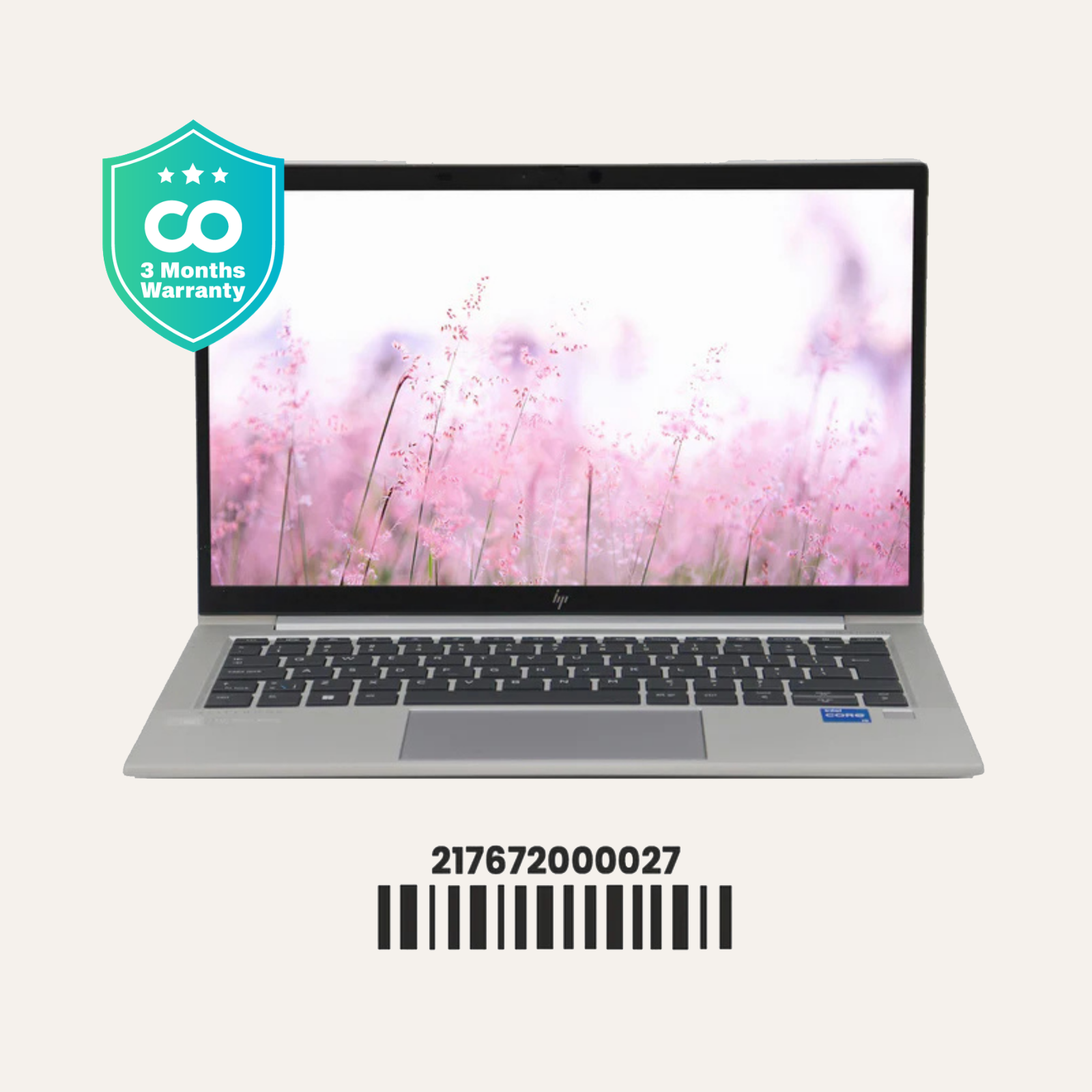 HP ELITEBOOK 830 G8: 11th Gen i5, 16GB RAM, 256GB SSD, SN:00027