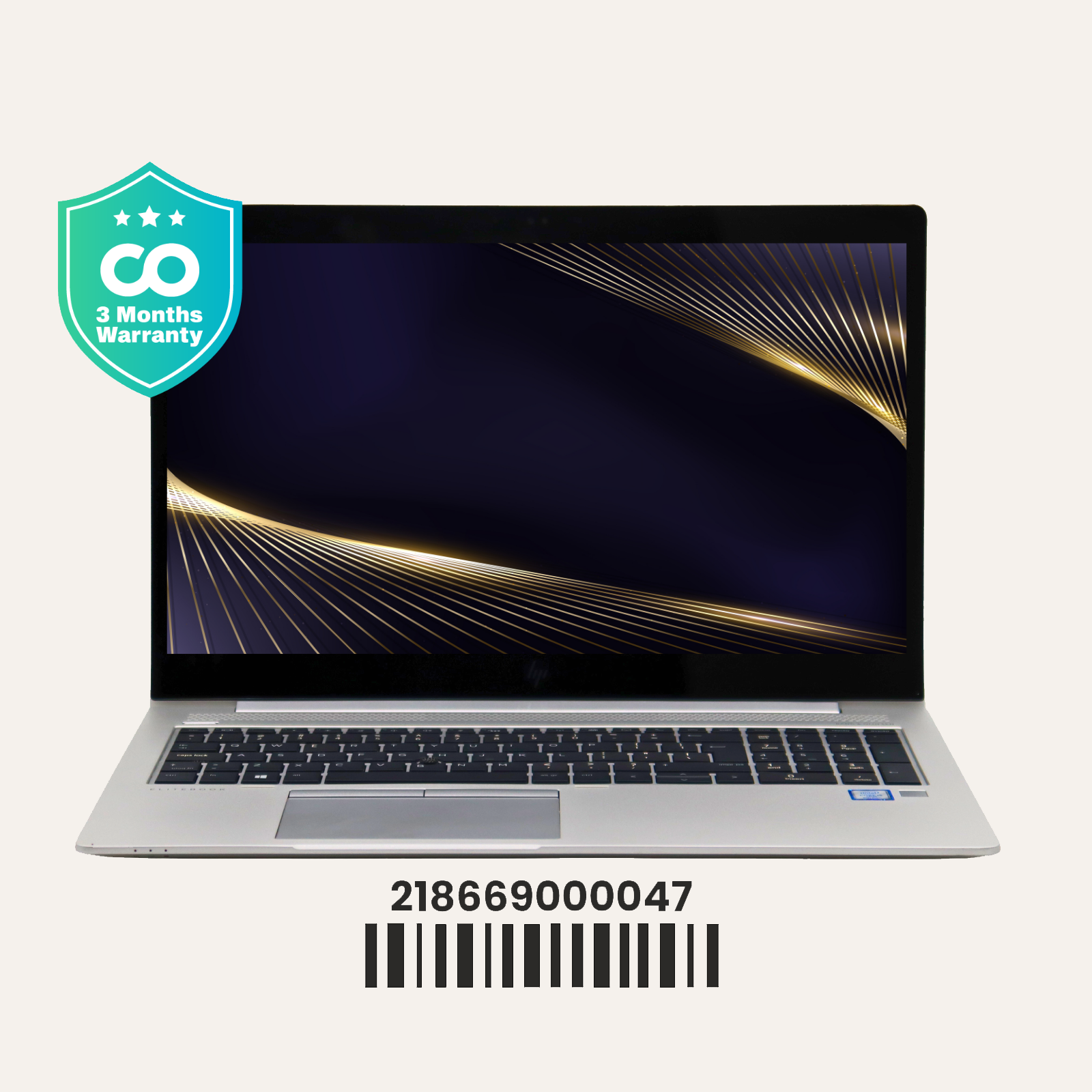 HP ELITEBOOK 850 G5: 8th Gen i5, 8GB RAM, 256GB SSD, SN:00047