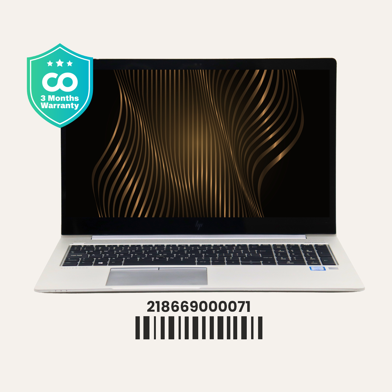 HP ELITEBOOK 850 G5: 8th Gen i5, 8GB RAM, 256GB SSD, SN:00071