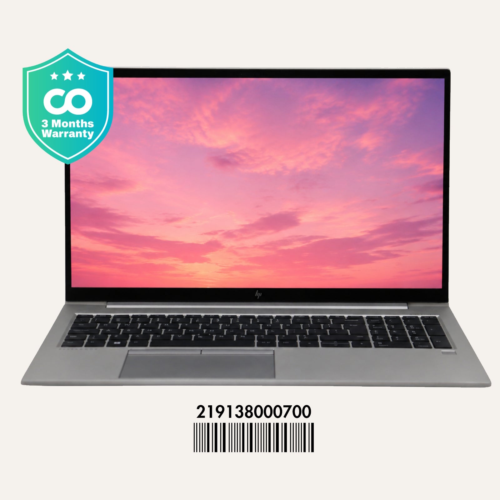 HP ELITEBOOK 855 G7: RYZEN 3, 8GB RAM, 256GB SSD SN:00700