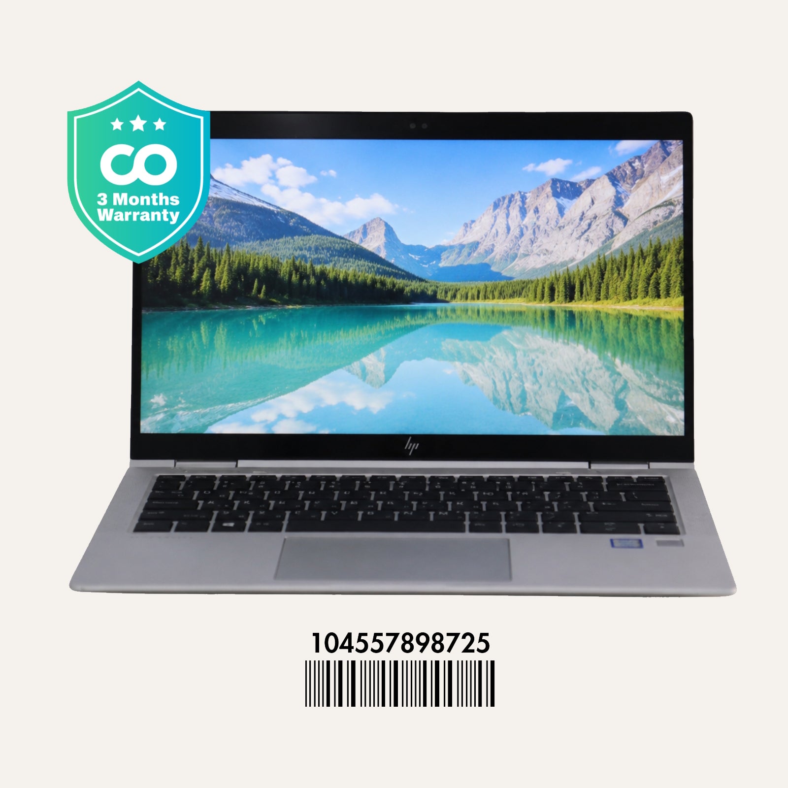 HP ELITEBOOK X360 1030 G3: 8th Gen i7, 16GB RAM, 512GB SSD, SN:21407