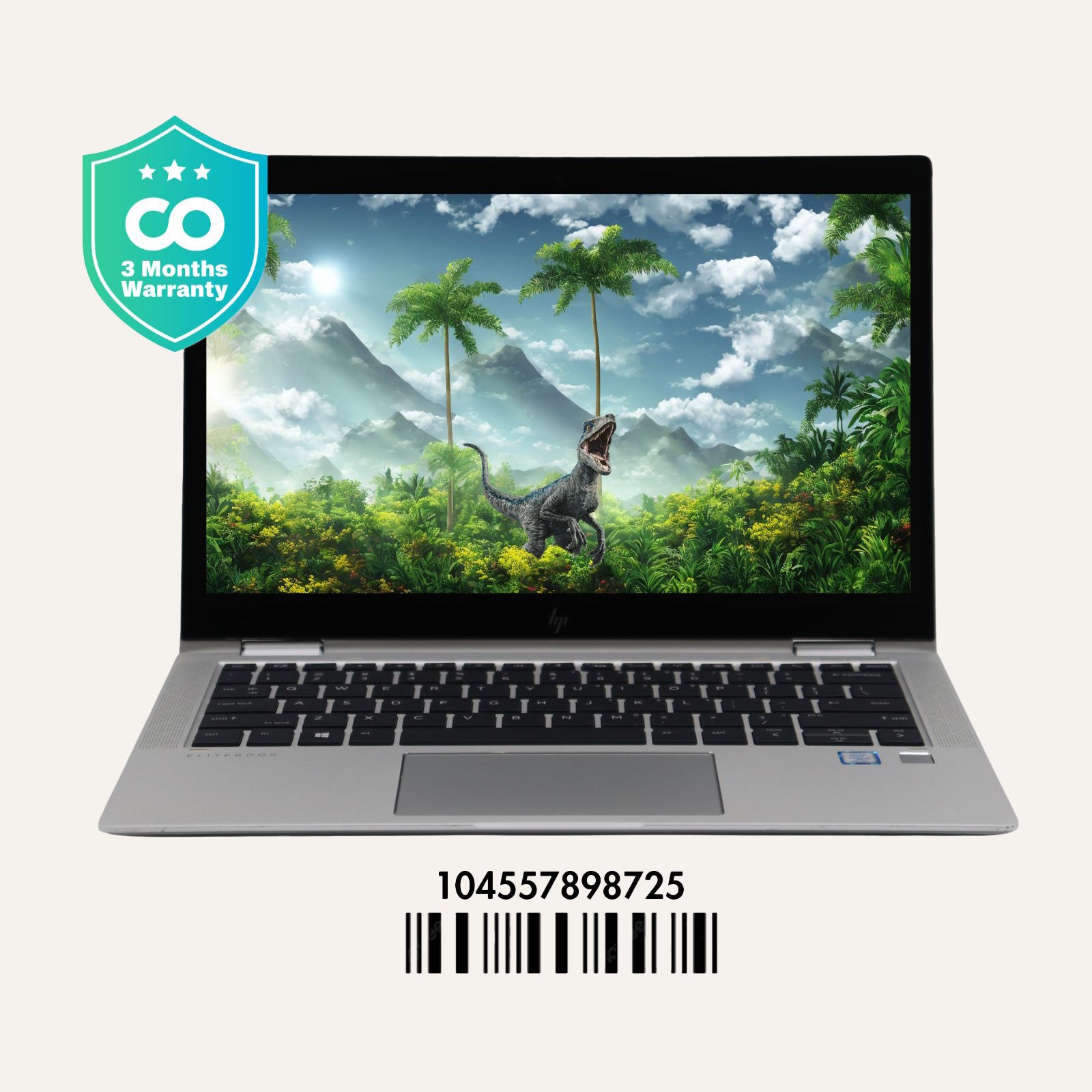 HP ELITEBOOK X360 1030 G4: 8th Gen i5, 16GB RAM, 256GB SSD, SN:98725