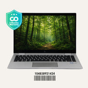 HP ELITEBOOK X360 1040 G6: 8th Gen i7, 16GB RAM, 256GB SSD, SN:21424