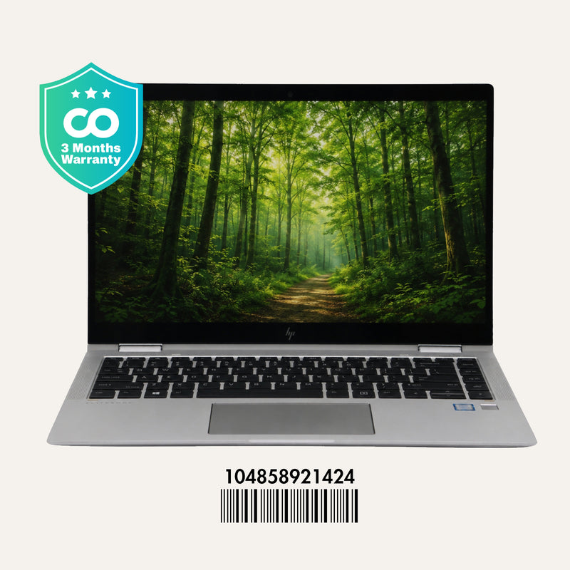 HP ELITEBOOK X360 1040 G6: 8th Gen i7, 16GB RAM, 256GB SSD, SN:21424